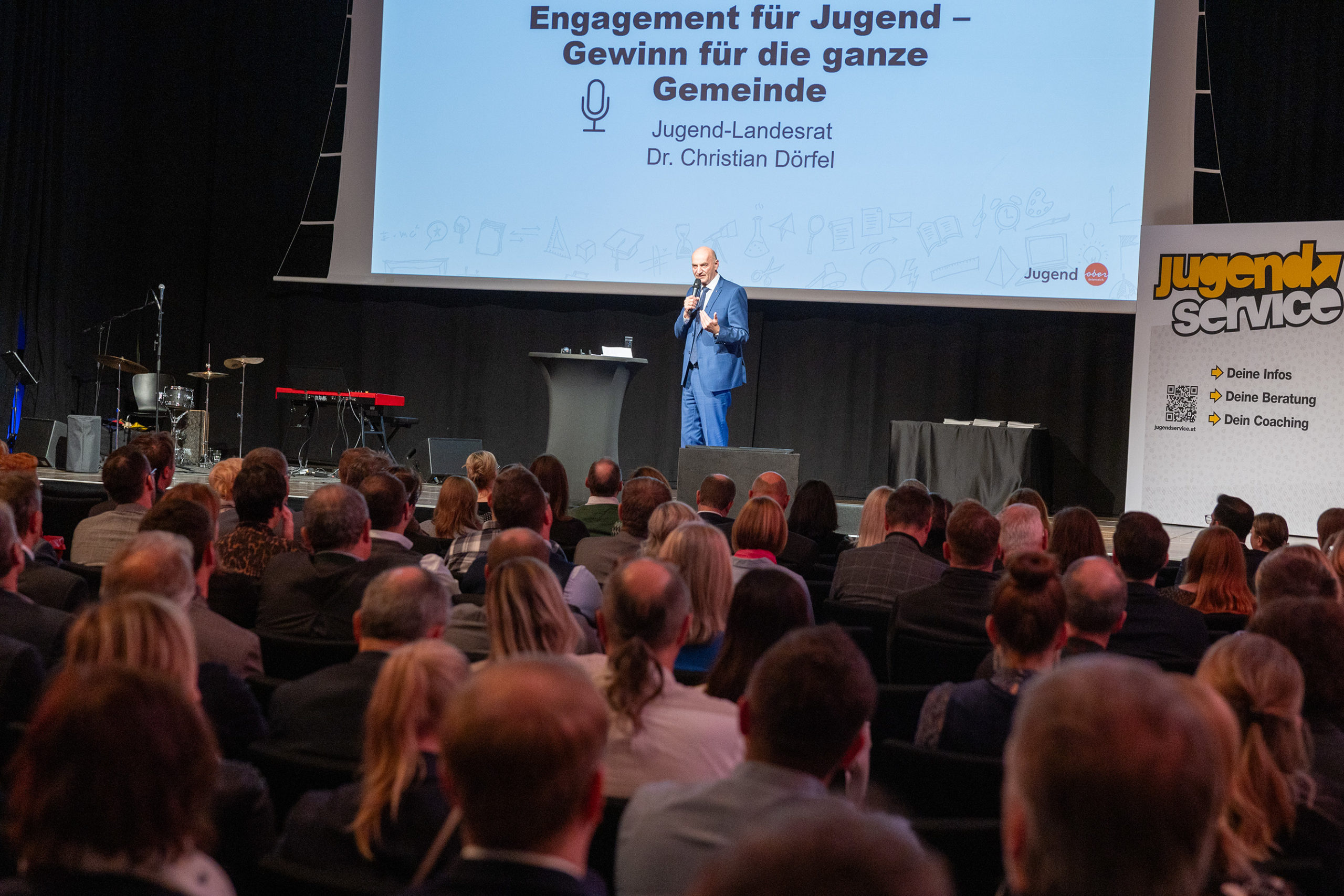 Verleihung der Auszeichnung "Junge Gemeinde". (c) Land OÖ/Andreas Krenn